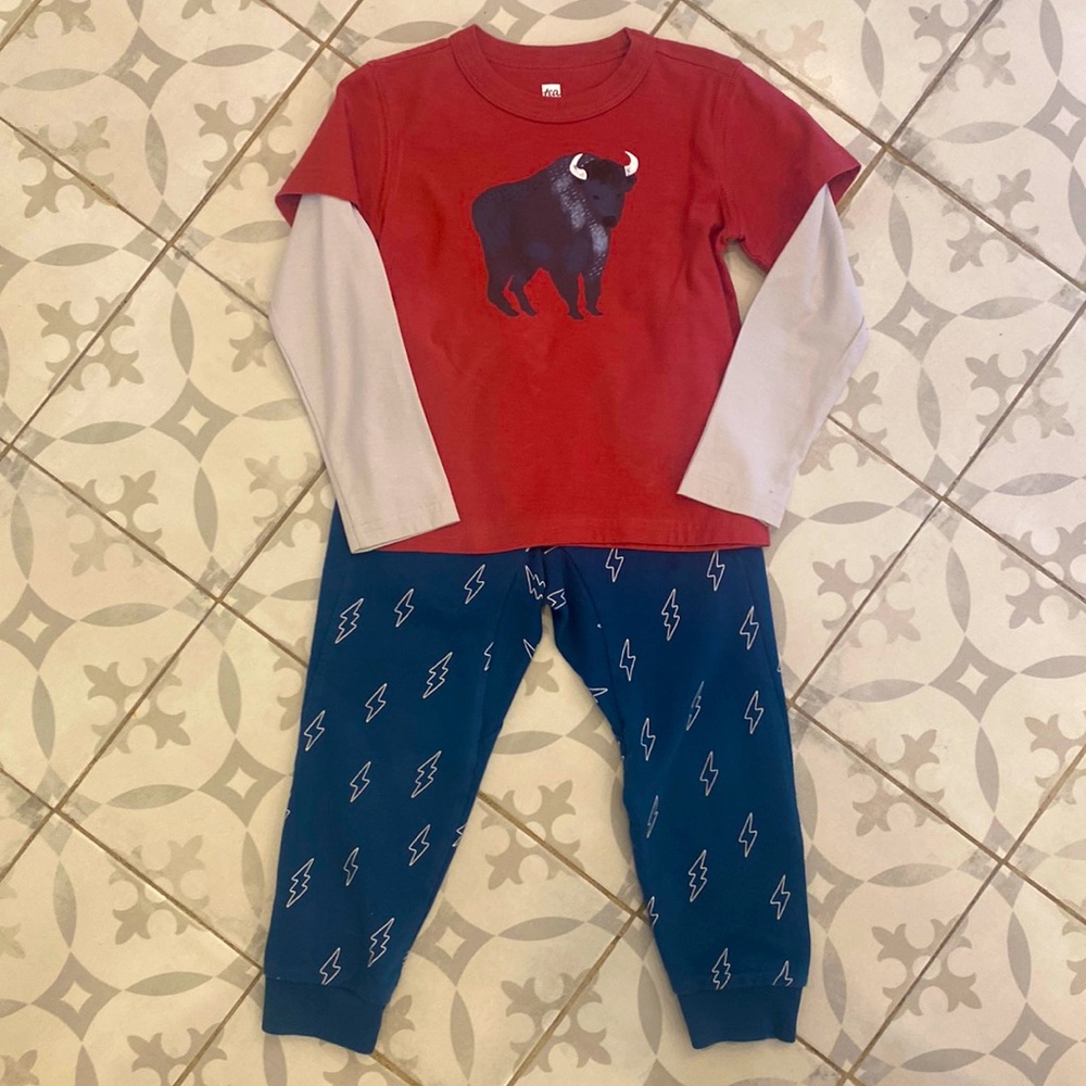 ⚡️Tea Collection Long-Sleeved Top and Pant Set